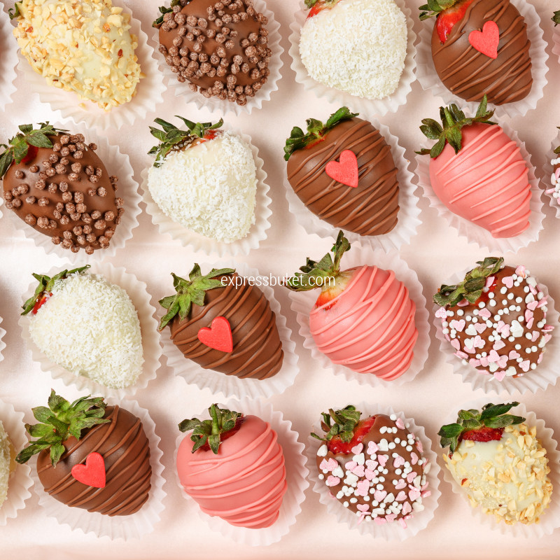 Набор клубника в шоколаде 14